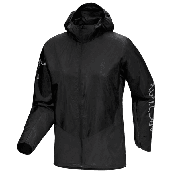 Jachetă Arcteryx Norvan Windshell Hoody Men Black/Graphite