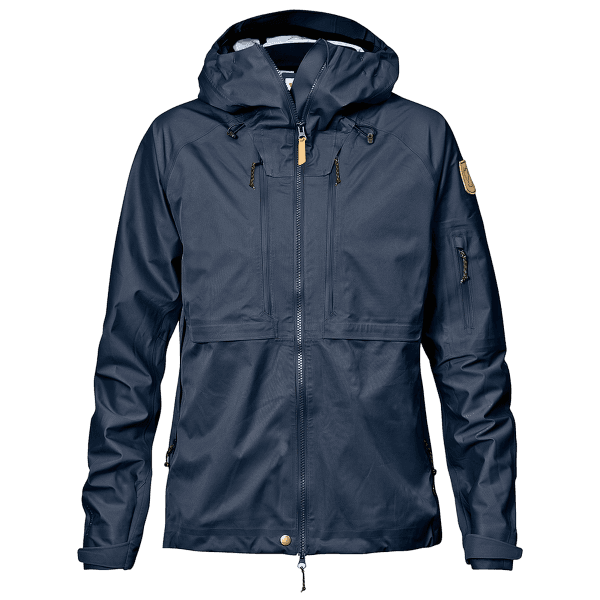 Jachetă Fjällräven Keb Eco-Shell Jacket Women Dark Navy