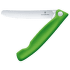 Cuțit Victorinox Swiss Classic Foldable Paring knife, wavy Green
