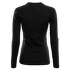 Tricou cu mânecă lungă Aclima WarmWool Crew Neck Women Jet Black