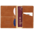 Penar Fjällräven Leather Passport Cover Black