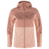 Abisko Trail Fleece Women Chalk Rose-Dusty Rose