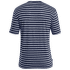 Tricou cu mânecă scurtă Icebreaker Merino Drayden SS Tee Stripe Men MIDNIGHT NAVY/SNOW/S