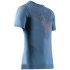 Tricou cu mânecă scurtă X-Bionic TWYCE RUN SHIRT SS MEN MINERAL BLUE/ORANGE