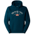 HOODIE VARSITY GRAPHIC Men MIDNIGHT PETROL