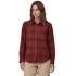 Cămașă cu mânecă lungă Patagonia Fjord Flannel Shirt Women Cascade: Oxide Red