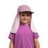 Capac Buff Desert Cap Kids SOLID AZURE