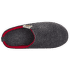 Papuci de casă Gumbies Outback Charcoal & Red Charcoal / Red