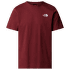 S/S REDBOX TEE Men DO3 SUMAC/ASPHALT GREY