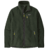 Retro Pile Jacket Men Old Growth Green