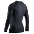 Tricou cu mânecă lungă X-Bionic X-Bionic® XCeed Run Shirt LS X Black/Rhino Grey