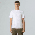Tricou cu mânecă scurtă The North Face MULTIPLE PLACEMENT SS TEE-GRAPHIC TNF WHITE