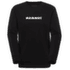 MAMMUT CORE ML CREW NECK MEN LOGO black 0001
