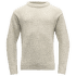 Nansen Sweater Crew Neck 770A GREY MELANGE