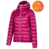 Jachetă La Sportiva D'Herens Down Hoody Women Red Plum