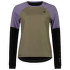 Tricou cu mânecă lungă Mons Royale Tarn Merino Shift Wind Jersey Women Walnut / Black / Thistle