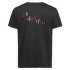 Tricou cu mânecă scurtă La Sportiva BOULDER T-SHIRT Men Carbon/Cherry Tomato