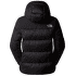 Jachetă The North Face DIABLO DOWN HOODIE Women TNF BLACK HEATHER/TNF BLACK