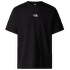Tricou cu mânecă scurtă The North Face UNISEX SS NEVER STOP RELAXED TEE TNF BLACK