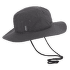 Unisex Shell+™ Cotton Windbreaker Wide-Brim Hat OBSIDIAN