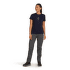 Tricou cu mânecă scurtă Icebreaker Merino 150 Tech Lite SS Tee Lancewood Women Midnight Navy