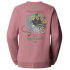 Hanorac The North Face CONNECT RELAXED CREW SWEATSHIRT-GRAPHI Women NOSTALGIA ROSE