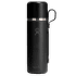 28 OZ HOT FLASK AND CUP 001 Black
