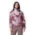 Hanorac Columbia Sequoia Grove Printed Half Zip Women Shale Purple Blossoming 554