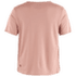 Tricou cu mânecă scurtă Fjällräven ABISKO LITE SS WOMEN Chalk Rose