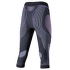 Colanți 3/5 UYN Evolutyon UW Pants Medium Melange Women Anthracite Melange/Raspberry/Purple
