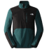 Hanorac The North Face GLACIER PRO 1/4 ZP Men PONDEROSA GREEN/TNF BLACK