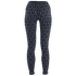 Colanți Icebreaker Merino 260 Vertex Leggings First Snow Women MIDNIGHT NAVY/SNOW/J