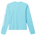 Tricou cu mânecă lungă Columbia Fork Stream Long Sleeve Shirt Aquamarine 481