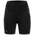 Abisko 6 Short Tights Women Black