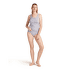 Chiloți Icebreaker Merino 150 Siren Hipkini Fresh Ferns AOP Women GREY QUARTZ/SNOW/AOP