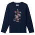 Dobson Pass™ Long Sleeve Graphic Tee Boys Collegiate Navy, Hike On 467