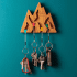 Breloc Y Y Vertical Key Holder Mountain Cherry