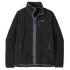 Retro Pile Jacket Men Black w/Forge Grey