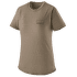 Cap Cool Merino Graphic Shirt Women Fitz Roy Strata: Wing Grey