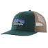 P-6 Logo Trucker Hat Cascade Green