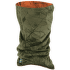 Bandă pentru gât Fjällräven Lappland Neck Gaiter Green Camo-Orange Multi Camo