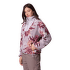 Hanorac Columbia Sequoia Grove Printed Half Zip Women Shale Purple Blossoming 554