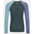 Tricou cu mânecă lungă Ortovox 120 COMP LIGHT LONG SLEEVE WOMEN 87801 dark arctic grey