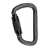 Steel Carabiner D KL-2T Black černá 008