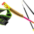 Gaură Leki Ultratrail FX.One Superlite neonpink-neonyellow-naturalcarbon