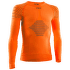Tricou cu mânecă lungă X-Bionic Invent 4.0 Shirt Long Sleeve Junior SUNSET ORANGE/ANTHRACITE