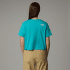 Tricou cu mânecă scurtă The North Face SIMPLE DOME CROPPED SLIM TEE Women 0YI VIRTUAL BLUE