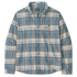 Long-Sleeved Cotton in Conversion Lightweight Men Raft: Still Blue
