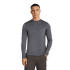 Tricou cu mânecă lungă Icebreaker Merino 125 Cool-Lite Sphere III LS Tee Men Midnight Navy Hthr