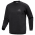 Hanorac Arcteryx Emblem Fleece Crew Men Black